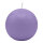 Lavendel Kugelkerzen Ø 100 mm, 4 Stück