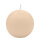 Champagner Kugelkerzen Ø 80 mm, 6 Stück