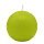Limegrüne Kugelkerzen Ø 80 mm, 6 Stück
