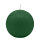 Fairwaygrüne Kugelkerzen Ø 80 mm, 6 Stück