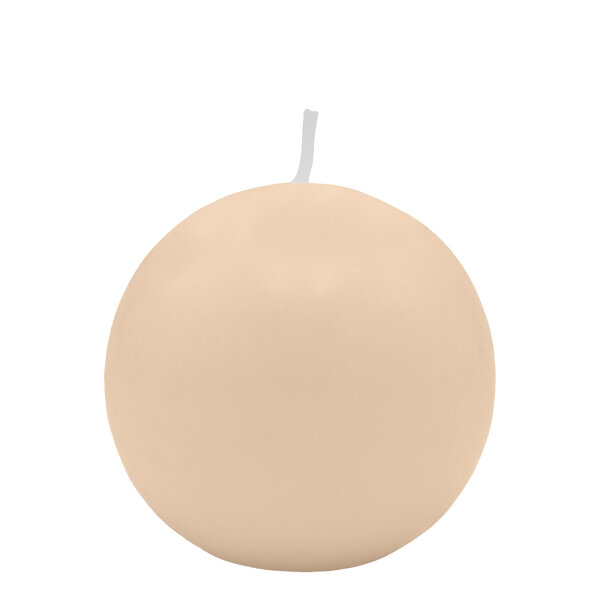 Champagner Kugelkerzen Ø 70 mm, 12 Stück