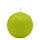Limegrüne Kugelkerzen Ø 70 mm, 12 Stück