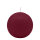 Bordeaux Kugelkerzen Ø 70 mm, 12 Stück