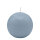 Jeansblaue Kugelkerzen Ø 70 mm, 12 Stück
