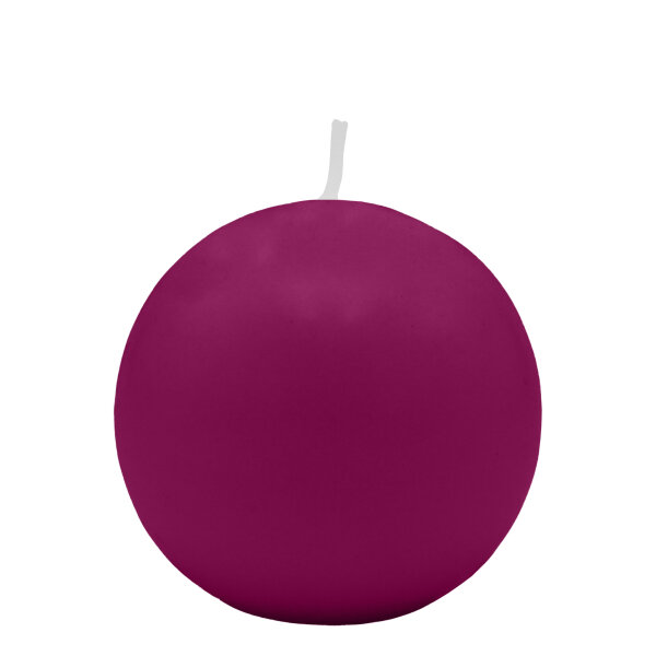 Brombeer Kugelkerzen Ø 70 mm, 12 Stück
