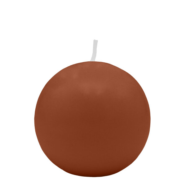 Haselnuss Kugelkerzen Ø 60 mm, 16 Stück