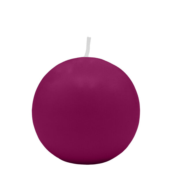 Brombeer Kugelkerzen Ø 60 mm, 16 Stück