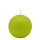 Limegrüne Kugelkerzen Ø 50 mm, 16 Stück