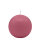 Altrosa Kugelkerzen Ø 50 mm, 16 Stück