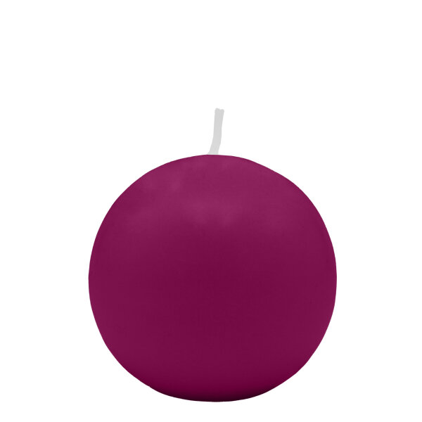 Brombeer Kugelkerzen Ø 50 mm, 16 Stück