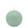 Seegrüne Kugelkerzen Ø 50 mm, 16 Stück