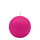 Fuchsia Kugelkerzen Ø 40 mm, 12 Stück