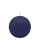 Dunkelblaue Kugelkerzen Ø 40 mm, 12 Stück