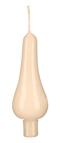 Baumkerzen Pariser Lichte Champagner 90 x Ø 30 mm, 10 Stück