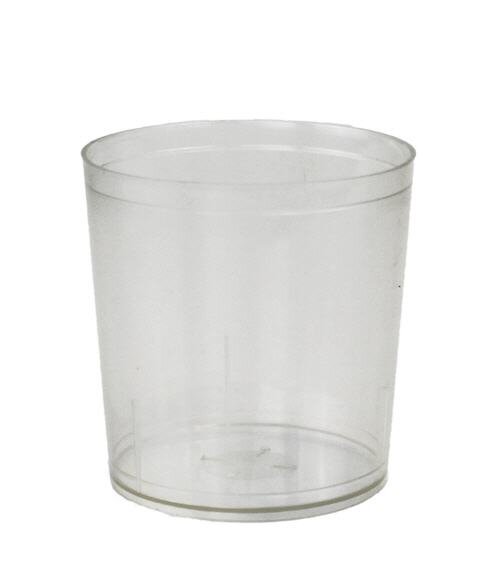 PVC Becher für Kerzen 60 x 50 mm, 10 Stück