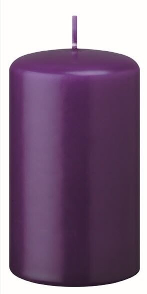 Adventskranzkerzen Violett 130 x Ø 70 mm, 4 Stück