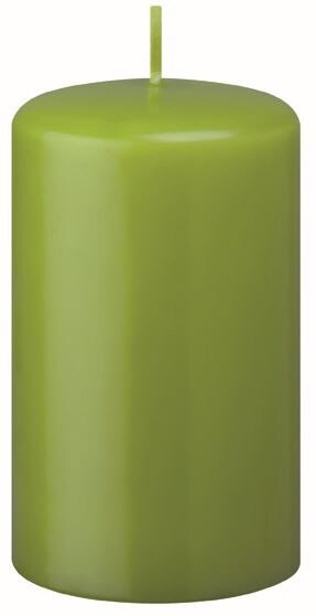 Adventskranzkerzen Limonegrün 130 x Ø 70 mm, 4 Stück