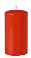 Adventskranzkerzen Paprika Hellrot 130 x Ø 70 mm,...
