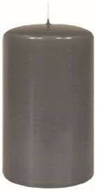Adventskranzkerzen Grey Grau 130 x Ø 70 mm, 4 Stück