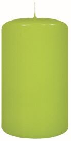 Adventskranzkerzen Lime Grün 120 x Ø 100 mm, 4 Stück
