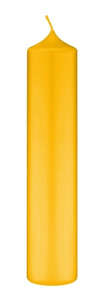 Altarkerzen 100% Ceresin-Wachs Goldgelb