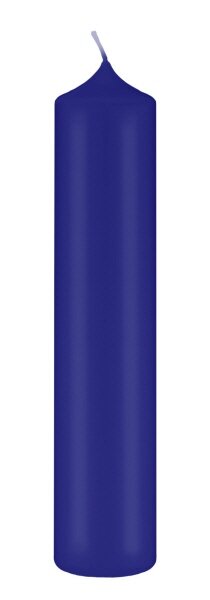 Altarkerzen 100% Ceresin-Wachs Royalblau