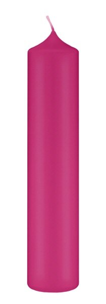 Altarkerzen 100% Ceresin-Wachs Fuchsia Pink