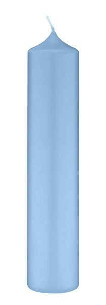 Altarkerzen 100% Ceresin-Wachs Blue Bell Hellblau
