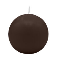 Schokoladenbraune Kugelkerzen