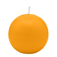 Maisgelb-Orange Kugelkerzen