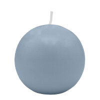 Jeansblaue Kugelkerzen