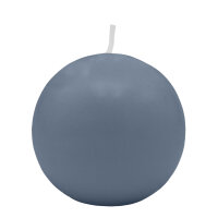 Blaugraue Kugelkerzen