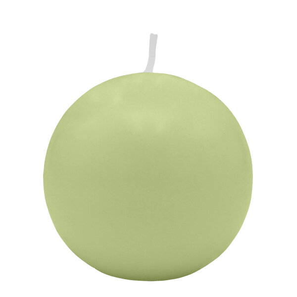 Hellgrüne Kugelkerzen