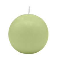 Hellgrüne Kugelkerzen