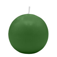 Grüne Kugelkerzen