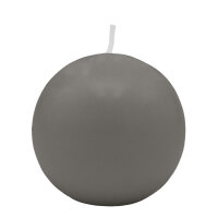 Graue Kugelkerzen
