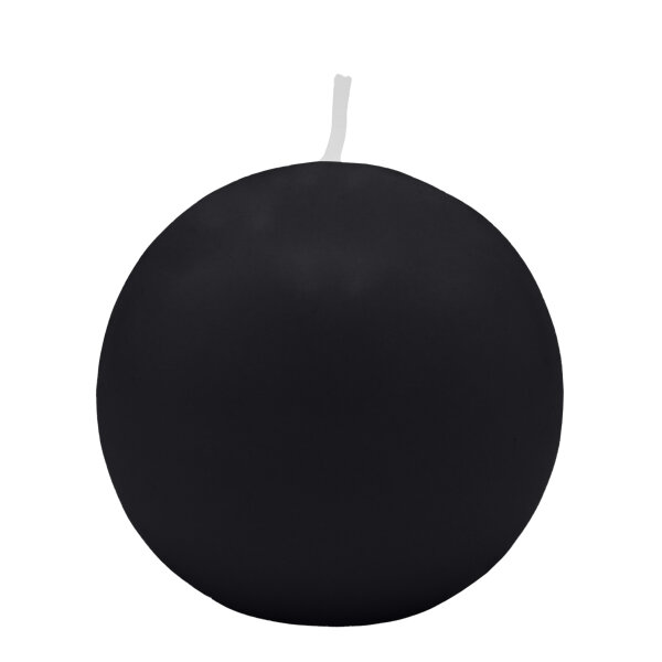 Schwarze Kugelkerzen
