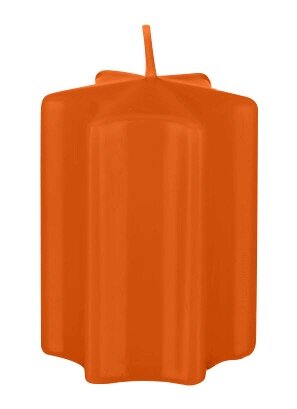 Sternkerzen Karotte Dunkel-Orange
