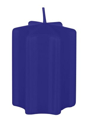 Sternkerzen Royalblau