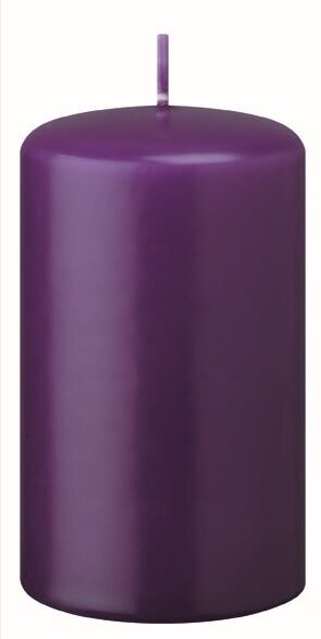 4er Set Adventskerzen, Adventskranzkerzen Violett günstig im Weihnach