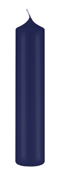 Altarkerzen 10% Bienenwachs-Anteil Nachtblau Dunkelblau