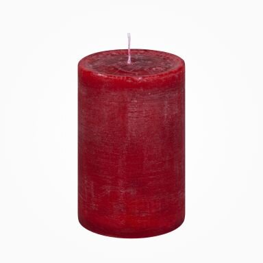 Nordische Reifkerzen Antik-Rot