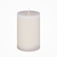 Nordische Reifkerzen Hell-Elfenbein