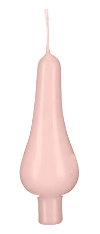 Baumkerzen Pariser Lichte Taupe Rose 90 x Ø 30 mm, 10 Stück