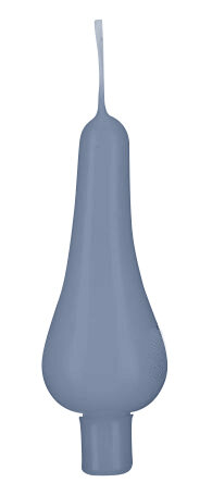 Baumkerzen Pariser Lichte Pacific Blau/Grau 90 x Ø 30 mm, 10 Stück