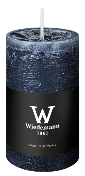 Marble Rustik Kerzen Dunkelblau