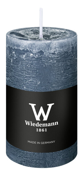 Marble Rustik Kerzen Grau Blau