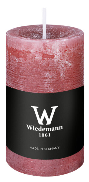 Marble Rustik Kerzen Altrosa