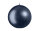 Kugelkerzen Blueberry Matt mit Metalleffekt