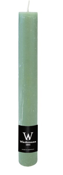 Stabkerze durchgefärbt Rustic Eucalyptus 250 x Ø 35 mm, 1 Stück
